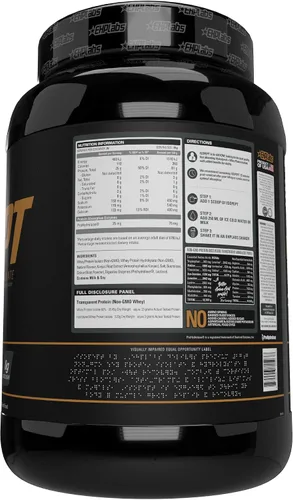 Miniatura 7 de IsoPept Proteína de Suero Hidrolizada en Polvo por EHPlabs - 100% Aislado e Hidrolizado de Proteína de Suero, 27g de Proteína, Sin OMG, Sin Gluten