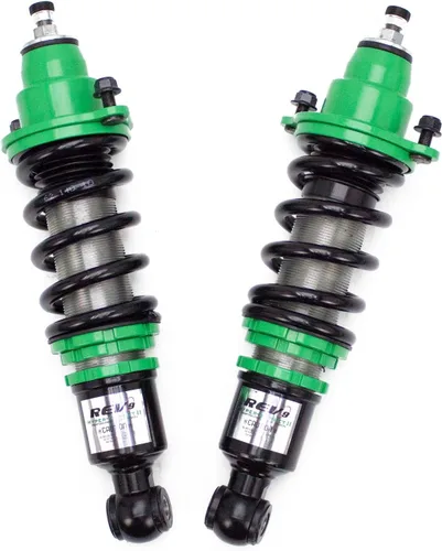 Miniatura 4 de R9-HS2-013_2 compatible con Honda Civic Coupe/Sedan (EM/ES) 2001-05 Hyper-Street II Kit de coilover con ajuste de fuerza de amortiguación de 32 vías