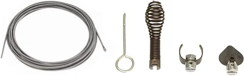 RIDGID Paquete de cables de drenaje de 3/8" x 75' para máquinas de tambor K-400/K-400AF/K-3800