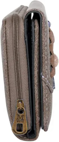 Miniatura 4 de Montana West Cartera de mano para mujer con diseño de acordeón