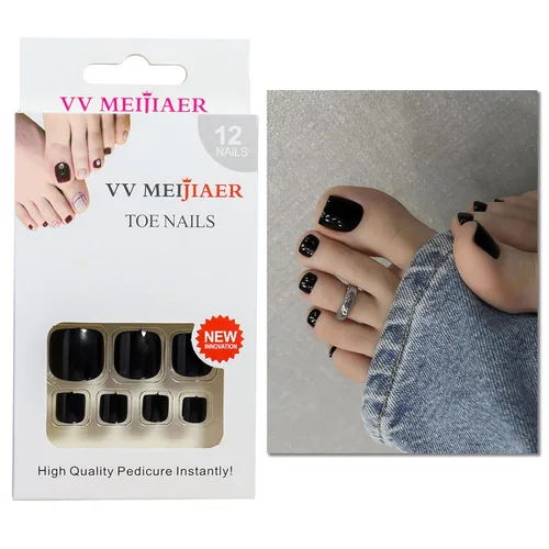 Miniatura 4 de Uñas postizas de acrílico a presión, uñas postizas de cobertura completa, uñas postizas a presión, uñas postizas de cobertura completa, uñas