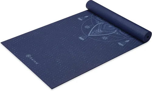 Miniatura 11 de Gaiam - Alfombrilla de yoga, 6 mm, extra gruesa, antideslizante, de primera calidad, para todo tipo de yoga, pilates y ejercicios en el suelo