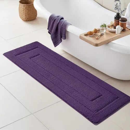 Miniatura 112 de GRANNY SAYS Alfombras de baño antideslizantes, lavables, extra suaves y absorbentes de agua para baño, alfombra de baño peluda de felpa, alfombra
