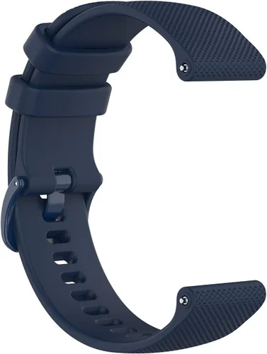 Miniatura 9 de Correa deportiva de repuesto de silicona compatible con Garmin Venu Sq 2 Music/Venu 2 Plus/Venu Sq Music, Vivomove 6 5 3 Music, Vivomove Luxe, Negro