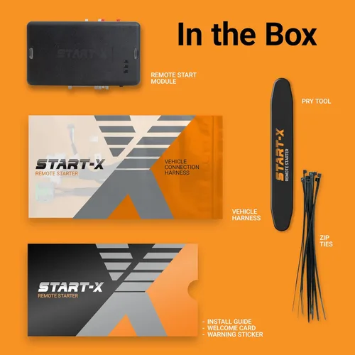 Miniatura 2 de Start-X Kit de arranque remoto para vehículos Jeep Cherokee (2014, 2015, 2016, 2017, 2018) Encendido con llave Instalación Plug & Play Bloqueo