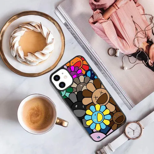 Miniatura 6 de Bonita funda de flores para iPhone 12 Pro Max para niñas y mujeres, bonito diseño floral, suave TPU parte trasera dura, a prueba de golpes