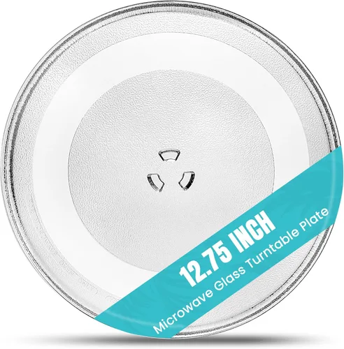 Miniatura 9 de Placa giratoria de vidrio para microondas W10337247 de 12 pulgadas apta para placa de vidrio de microondas Whirlpool - Reemplazar la bandeja