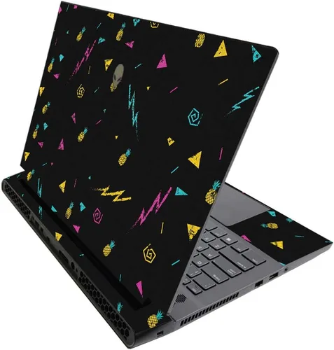 Miniatura 541 de MightySkins - Skin brillante con purpurina para Alienware M17 R3 (2020) y M17 R4 (2021) - Diversión de los años 90 Acabado duradero con purpurina