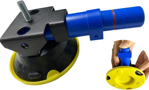 Herramientas de reparación de abolladuras para automóvil, con ventosa, mango para extractores de abolladuras, bomba de mano, kit de herramientas Azul