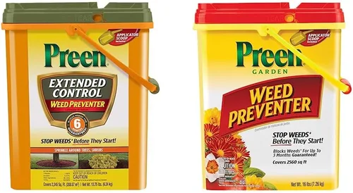 Preen Preventores de malezas: control extendido y prevención de malezas de jardín