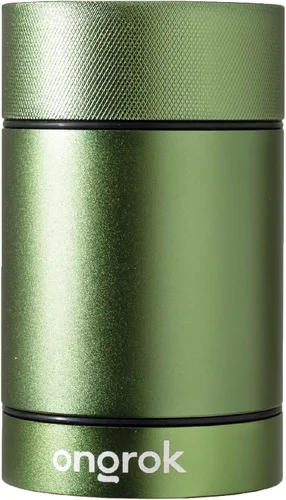 ONGROK Recipiente de almacenamiento de aluminio, 6.1 fl oz, tarro a prueba de aire para preservar el olor y el aroma
