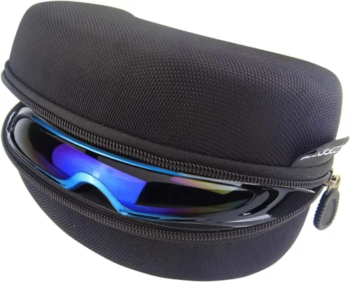 Miniatura 2 de Caja de gafas deportivas grandes grandes, caja de gafas de nieve y snowboard de esquí, soporte de almacenamiento de gafas deportivas
