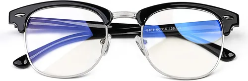 Lentes de luz azul para mujer y hombre, para juegos de computadora, para bloqueo de luz azul, antifatiga ocular, lentes más claros para dormir mejor