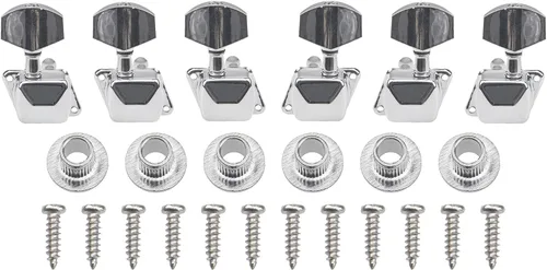 Miniatura 2 de 6 clavijas de afinación de cuerda semiclosadas Yootones para afinar, cabezales de máquina, afinadores 3L3R compatibles con Epiphone Les Paul