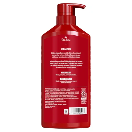 Miniatura 8 de Old Spice Swagger 2-en-1 Set de Champú y Acondicionador para Hombres, Aroma a Cedro y Lima, Cabello Más Saludable, Más Lleno, Más Hidratado, Calidad