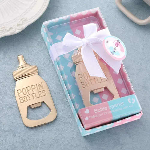 Miniatura 7 de 24 abrebotellas, recuerdo de baby shower para invitados, niños o niñas, revelación de género, recuerdos de fiesta, decoración de baby shower, Azul