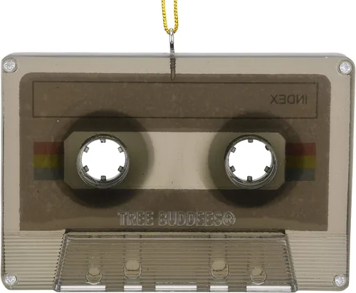 Miniatura 6 de Tree Buddees Cinta de casete retro adornos únicos de Navidad - Personalizable