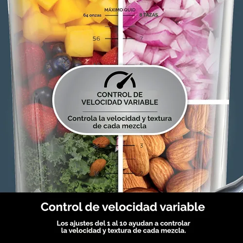 Miniatura 11 de Ninja Detect Power Blender Pro + Personal Single-Serve, tecnología BlendSense, para batidos, comida y más, encimera de cocina compacta, 1800