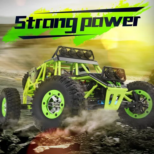 Miniatura 3 de WLtoys Coches RC escala 1/12 2.4G 4WD de alta velocidad eléctrico todo terreno todoterreno Rock Crawler escalada Buggy RTR para niños y adultos