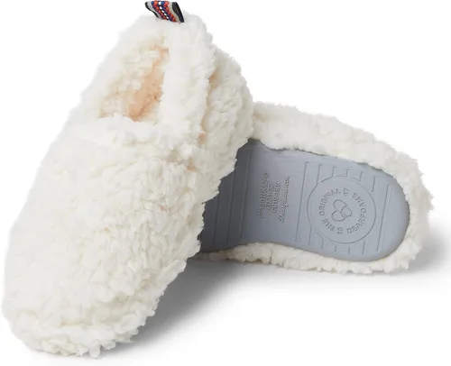 Miniatura 4 de Dearfoams Pantuflas lavables Skye Pile con espalda cerrada para niños