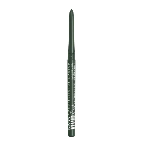 Miniatura 10 de NYX Maquillaje Profesional Lápiz de ojos mecánico, Mecánico rico vívido, Delineador retráctil cremoso - Deslumbrante ámbar, Delineador dorado