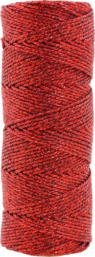 Miniatura 12 de Mandala Crafts Cuerda negra para envolver regalos – 55 yardas de 0.039 in delgada metálica para panaderos para manualidades, embalaje, recuerdos