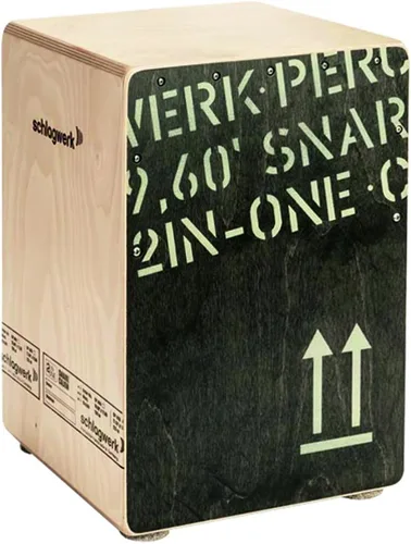 Miniatura 5 de Schlagwerk CP403 cajon repicador 2-en-1 – Mediano, Negro, L