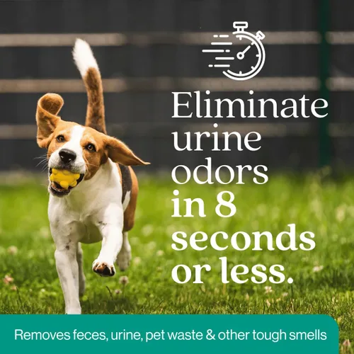 Miniatura 3 de Eliminador de Olor Exterior Limpiador de Orina de Perro al Aire Libre con Enzimas – Potente Desodorizador de Olor a Mascota, Gato, Animal