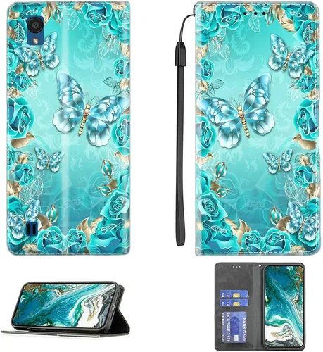 Miniatura 436 de Funda para Moto One Zoom compatible con Motorola One Zoom Phone Case Flip Stand Cover Magnetic Close YHD