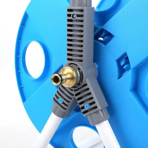 Miniatura 3 de 147.6 ft portátil jardín agua manguera rack jardín riego carretilla lavado camión manguera coche waterpipe carro almacenamiento lavadora herramienta