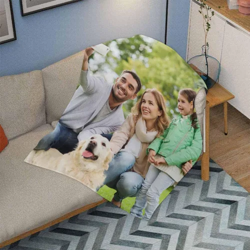 Miniatura 2 de D-Story Mantas personalizadas con fotos, regalos personalizados para parejas, regalos de aniversario y cumpleaños para esposa, marido, novia, novio
