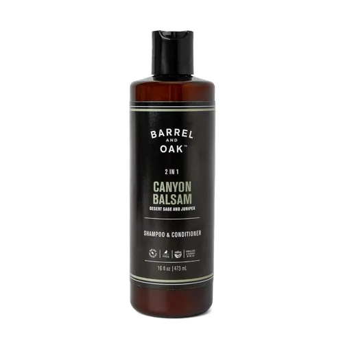 Miniatura 9 de Barrel and Oak - Champú y acondicionador 2 en 1, juego de champú y acondicionador para hombres, cuidado del cabello para hombres, limpia el cabello