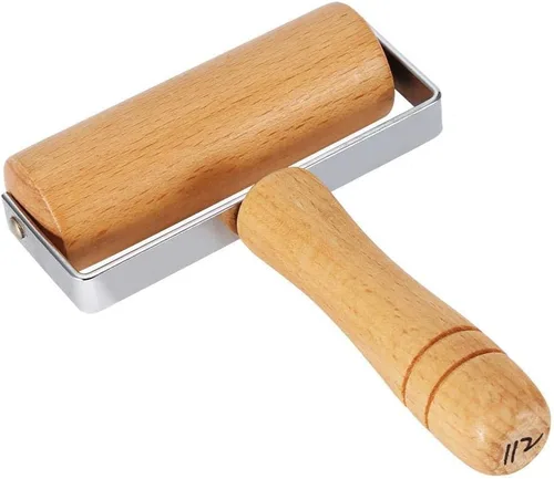 Miniatura 4 de Juego de rodillos para hornear masa de madera, utensilios de cocina para pastelería, tortilla, pizza, galletas y más (tipo 3)