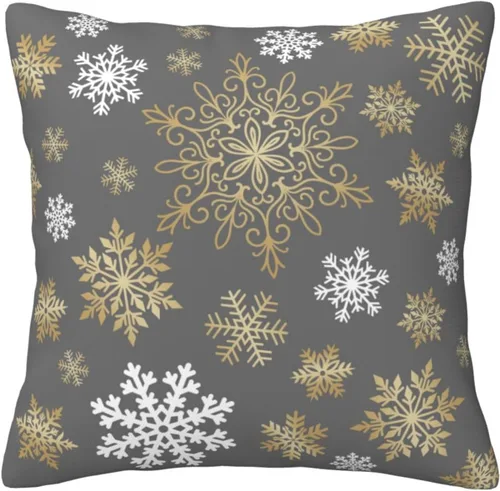 Miniatura 15 de GOOESING Fundas de almohada de Navidad con remolinos rojos, 16 x 16 pulgadas, diseño de bastón de caramelo dulce, doble remolino, color rojo