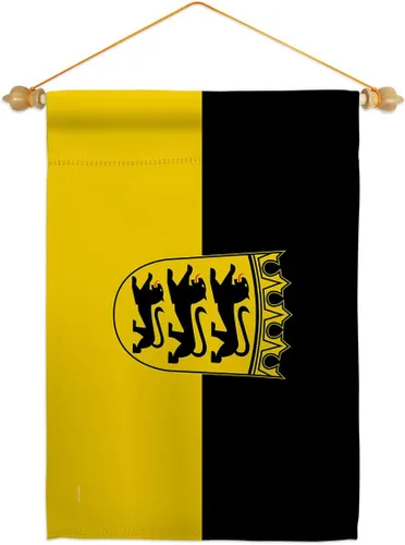 Miniatura 8 de Baden Württemberg Garden Flag Regional Germany States Central Europe Territory Old History Country Particular Area Small Decorative Gift Yard House