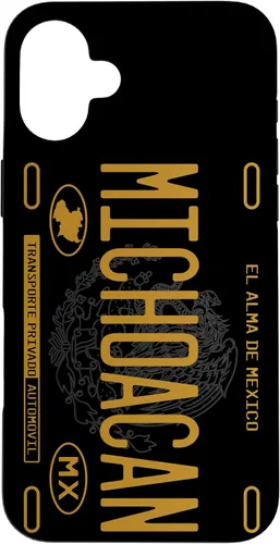 Miniatura 23 de Michoacano Michoacan Mexican State License Plate Phone Case for iPhone 17