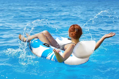 Miniatura 4 de Poolmaster Dreamy Days - Flotador para piscina, color azul, grande