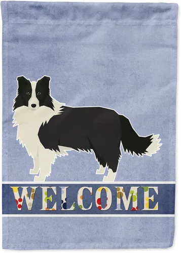 Miniatura 45 de Caroline's Treasures CK3704GF Bandera de jardín de bienvenida de Akita Shepherd Black and Tan - Bandera decorativa para patio exterior, patio