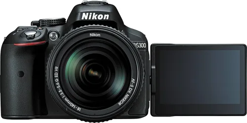 Miniatura 3 de Nikon D5300 24.2 MP CMOS Digital SLR con lente de zoom 18-140mm f/3.5-5.6G ED VR Auto enfoque S DX NIKKOR (Negro)