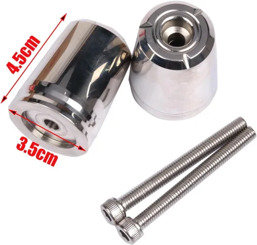 Miniatura 3 de Motorcycle Handlebar Grips Handle Bar Cap Ends Plug for Yamaha XMAX300 Xmax 300 X-MAX 250 125 400