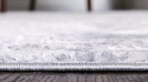 Miniatura 4 de Unique Loom Colección Aberdeen - Alfombra Derbyshire (2' 2" x 3' 1" Rectángulo, Azul Claro/Gris)