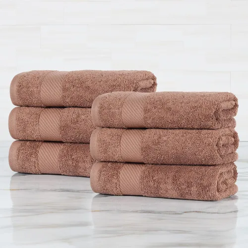 Miniatura 83 de SUPERIOR Kendell - Juego de 4 toallas de baño de algodón egipcio, absorbentes, para la ducha, artículos esenciales para el spa, toallas grandes