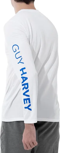 Miniatura 2 de Guy Harvey Camisa de protección solar de rendimiento de manga larga para hombre UPF 50+