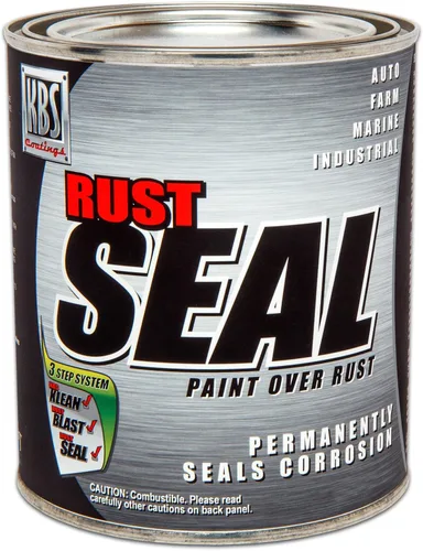 Miniatura 3 de Revestimiento para eliminar el óxido RustSeal KBS, Negro satinado Brillo negro