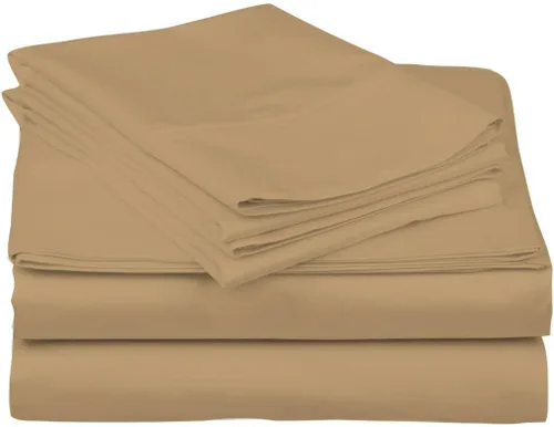 Miniatura 52 de Epic Cotton Juego de sábanas de 6 piezas, 100% algodón egipcio, de lujo, súper suave, bolsillos profundos de 12 pulgadas, tamaño King, 1000 hilos