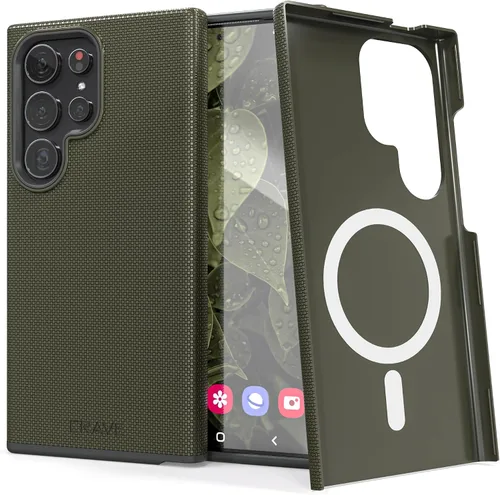 Miniatura 23 de Crave Funda para Galaxy S22 Ultra, funda de doble capa de protección a prueba de golpes para Samsung Galaxy S22 Ultra 5G (6.8 pulgadas) - Negro