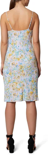 Miniatura 4 de LAUNDRY BY SHELLI SEGAL Vestido midi asimétrico sin mangas para mujer