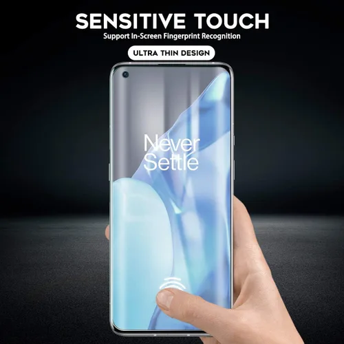 Miniatura 4 de Orzero Protector de pantalla de TPU compatible con OnePlus 9 Pro (no de vidrio), con herramienta de alineación, alta definición, sin burbujas