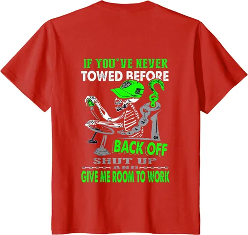 Miniatura 3 de Proud Tow Truck Operator - Camiseta, Negro, S