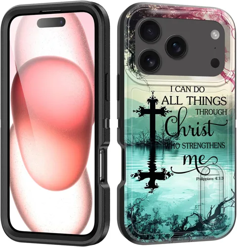 Miniatura 42 de Funda para iPhone Air con soporte integrado, a prueba de golpes, polvo y caídas, 3 capas, grado militar, funda protectora para iPhone Air de 6.5
